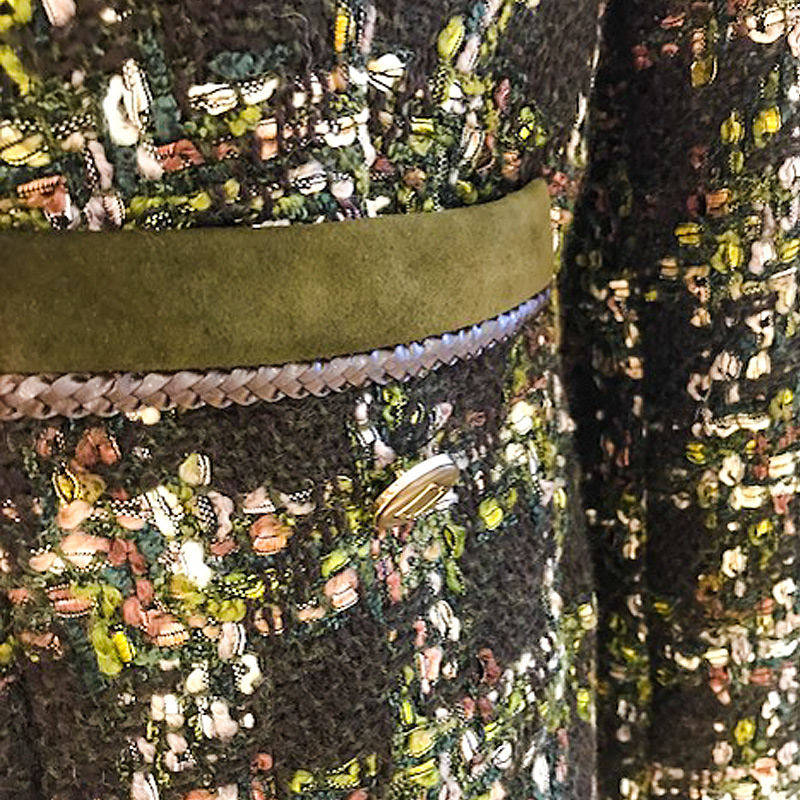 Haute-Couture-Jacke mit Seiten-Tasche